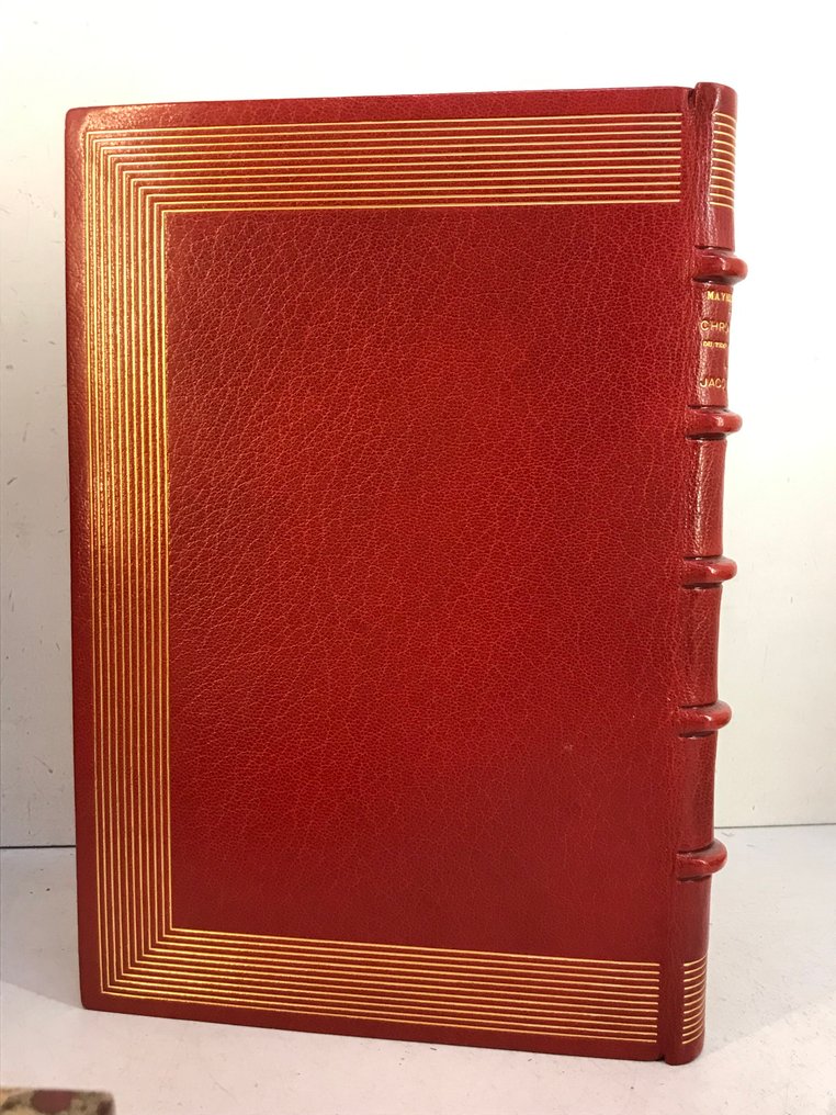 Léon Hennique; Luc-Olivier Merson / Huser - Chronique du temps qui fût la Jacquerie. [Reliure signée Marot-Rode] - 1903 #4.3