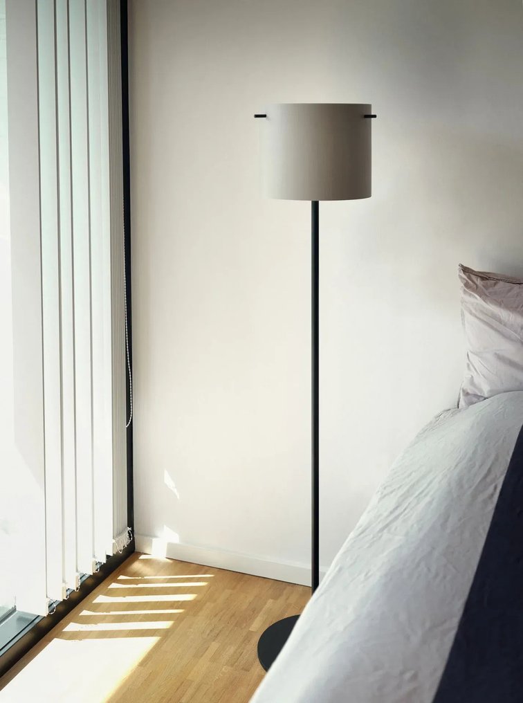 Frandsen - Friis & Moltke - Floor lamp - FM 1954 Floor Lamp – Matt Grey - Metal #2.1
