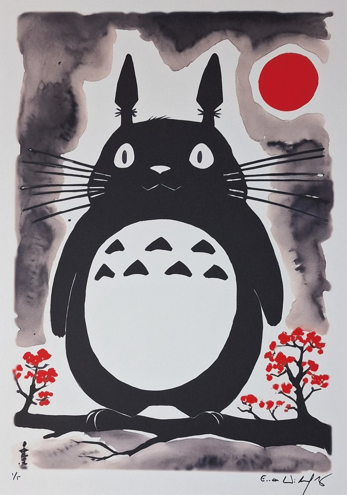 Emma Wildfang - My neighbor Totoro - Watercolor and pencil edition - Large size #3.2