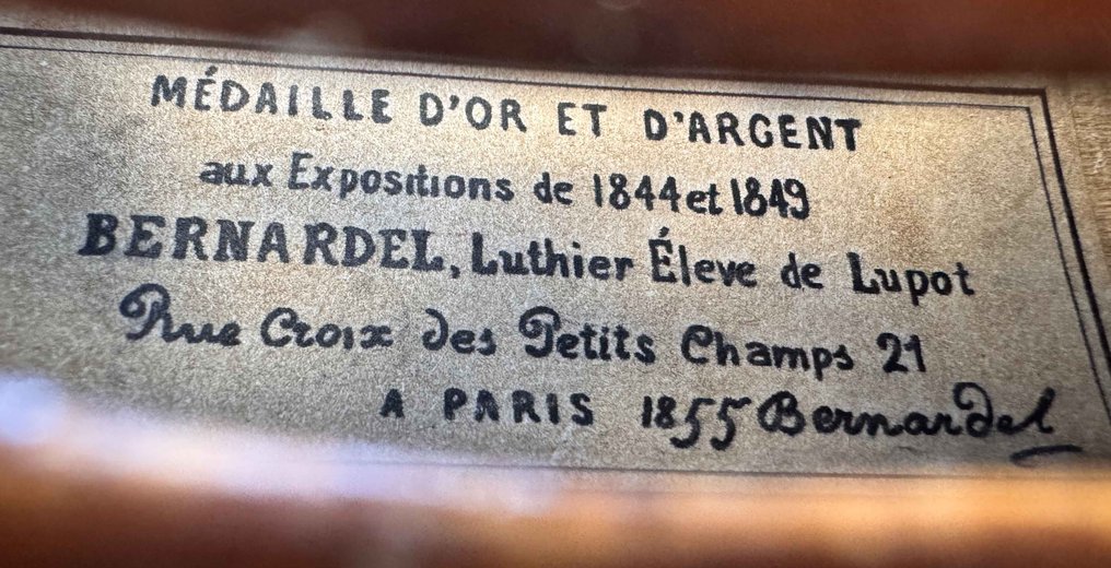 Labelled Bernardel - 3/4 -  - 小提琴 - 法国 #2.1