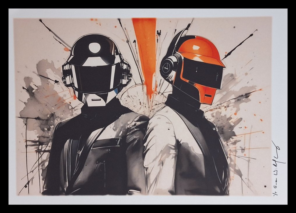 Daft Punk by Emma Wildfang - Bauhaus Edition - Fine Art High-Quality Giclée - Περιορισμένη έκδοση - 2025 #1.0