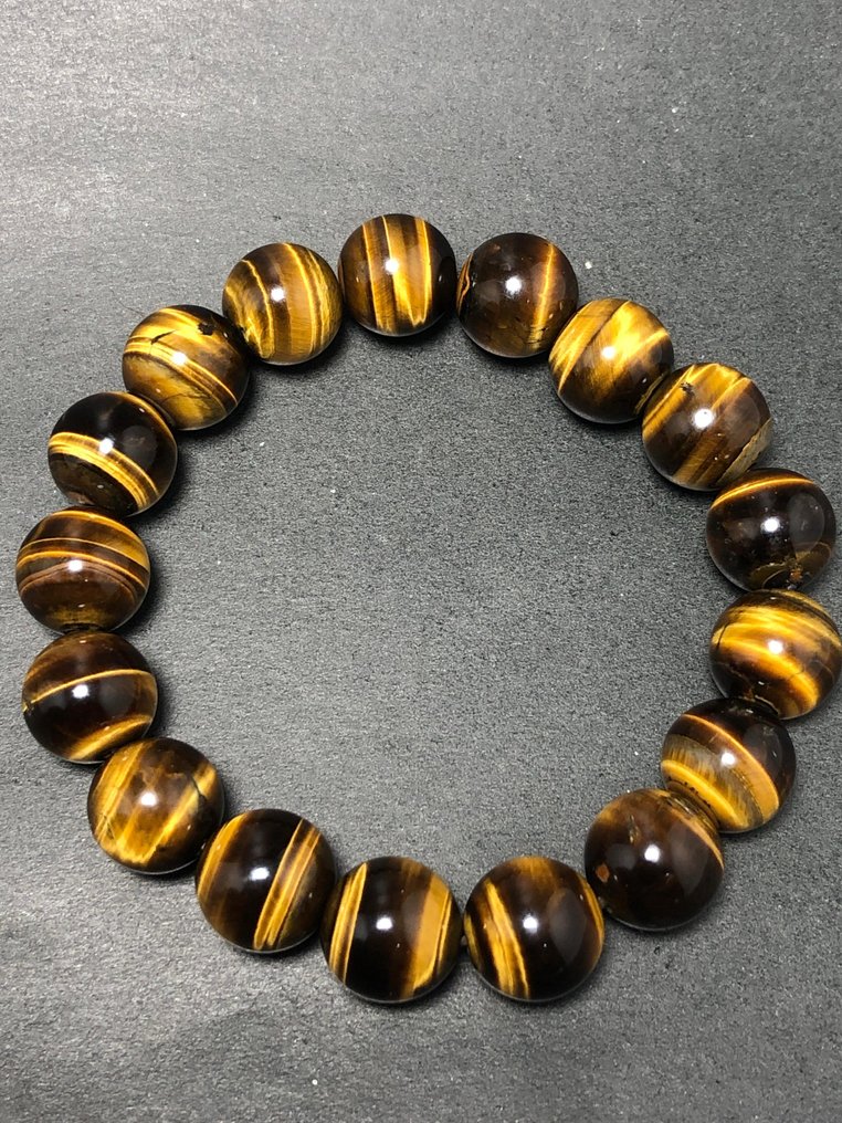 3 tijgeroog armbanden in elke maat AAA Quality- 105 g - (3) #4.3