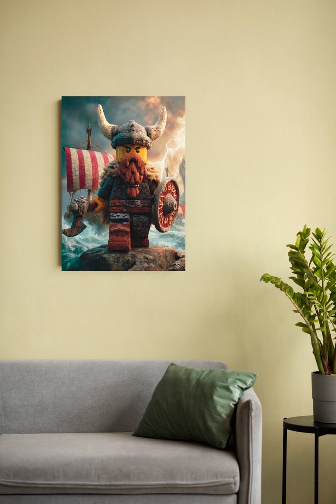 SDIMART - Vikings Are Back Lego Art Limited Edition #4.3