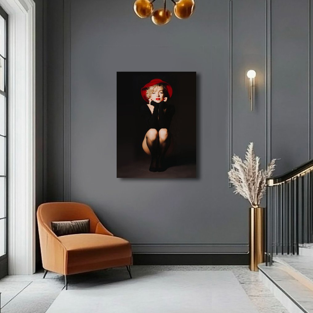 Canvas Fit-Alberto Ricardo - Eterna Diva en Sombras. Marylin Monrroe #2.1