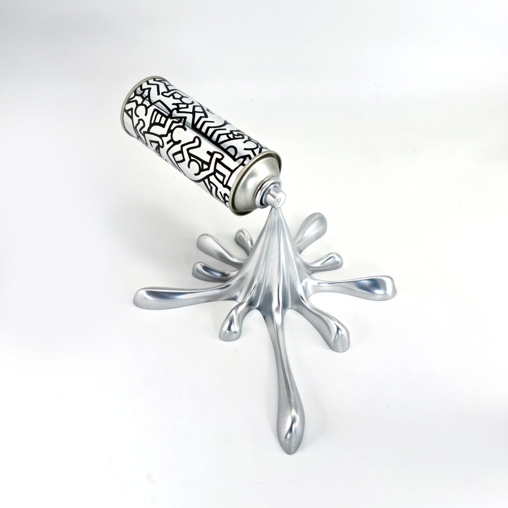 2FAST - Chrome Dance Splash Can Sculpture #1.0