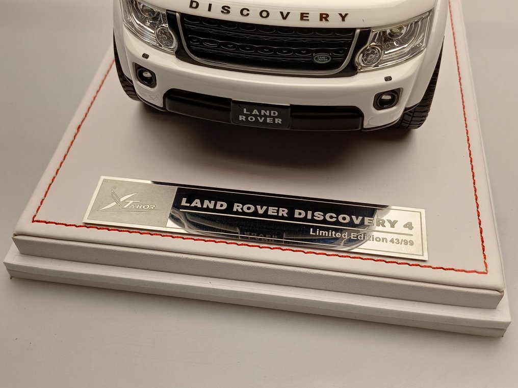 Ivy X-tailor 1:18 - Modelbil - Land rover Discovery 4 - Wit. - Begrænset udgave på kun 99 stk. #2.1
