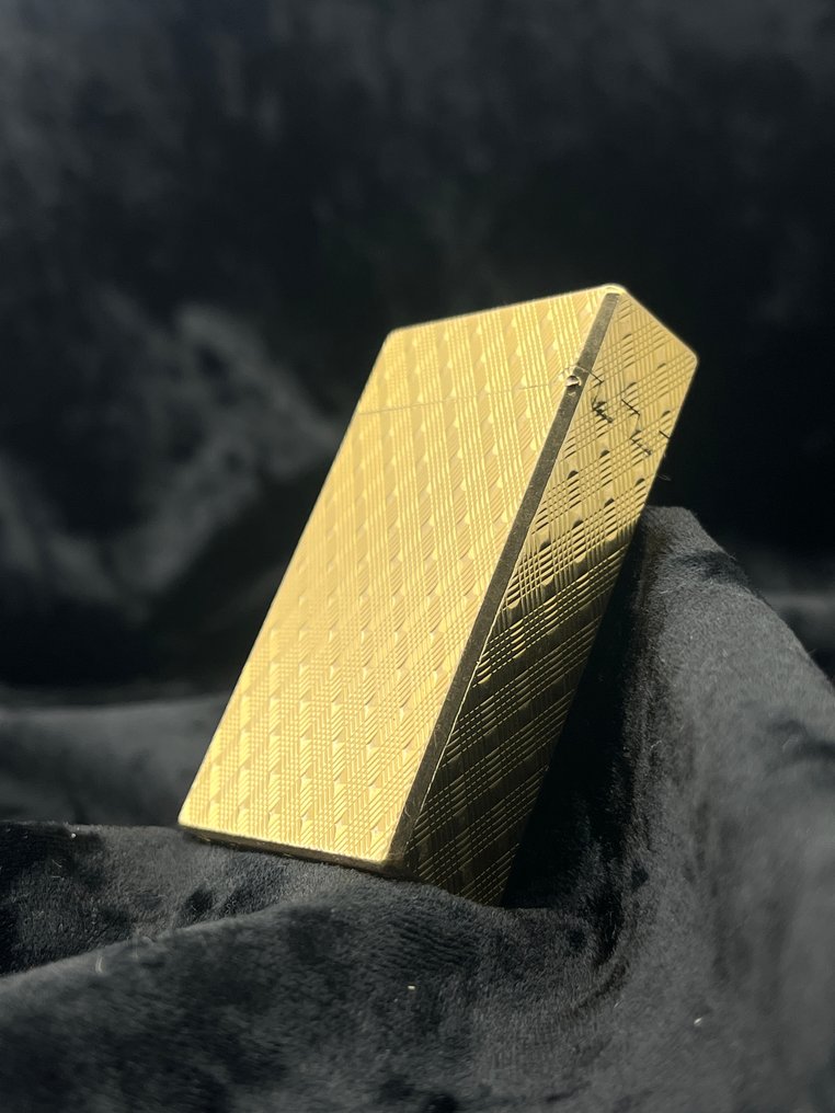 S.T. Dupont - Rare Dupont Line 1 Art Deco - Sytytin - Kultasilattu #4.3