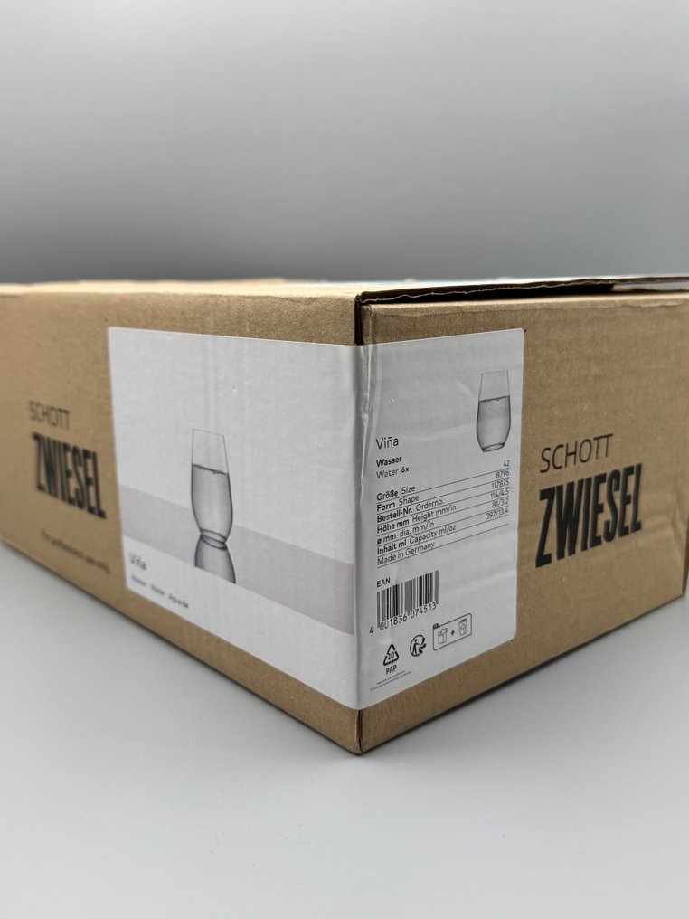 保时捷6个Schott Zwiesel玻璃杯套装 - Porsche #1.0