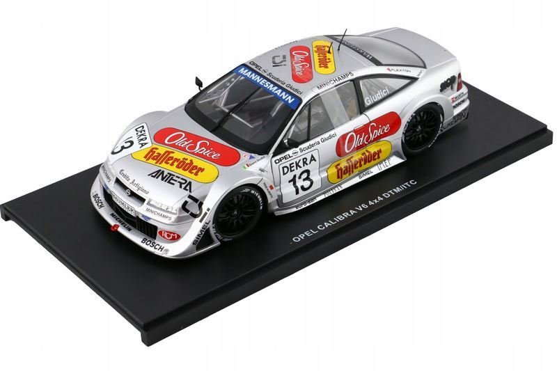 Werk83 1:18 - Model race car - Opel Calibra V6 4x4 #13 DTM/ITC 1996 - G. Giudici - Diecast model with 2 openings #2.1