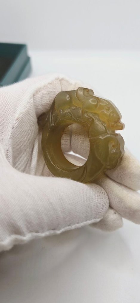 Μάγιατο Διπλό Pixiu Hongshan - Προσελκύει χρήματα και καλή τύχη. - Φυλακτό - Μόμπιλε πλούτου #4.3