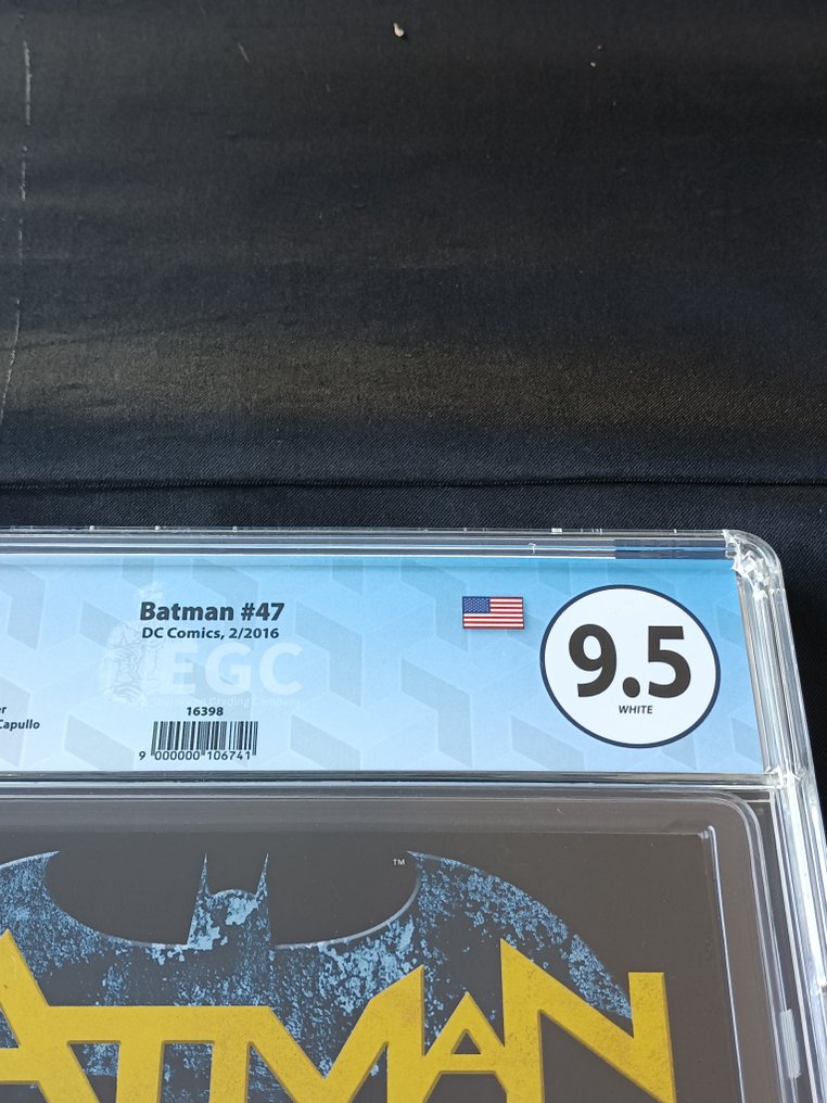 Batman (Vol. 2) #47 - EGC 9.5 - Superheavy, part 7 - 1 Graded comic - 第一版 - 2016 #1.0