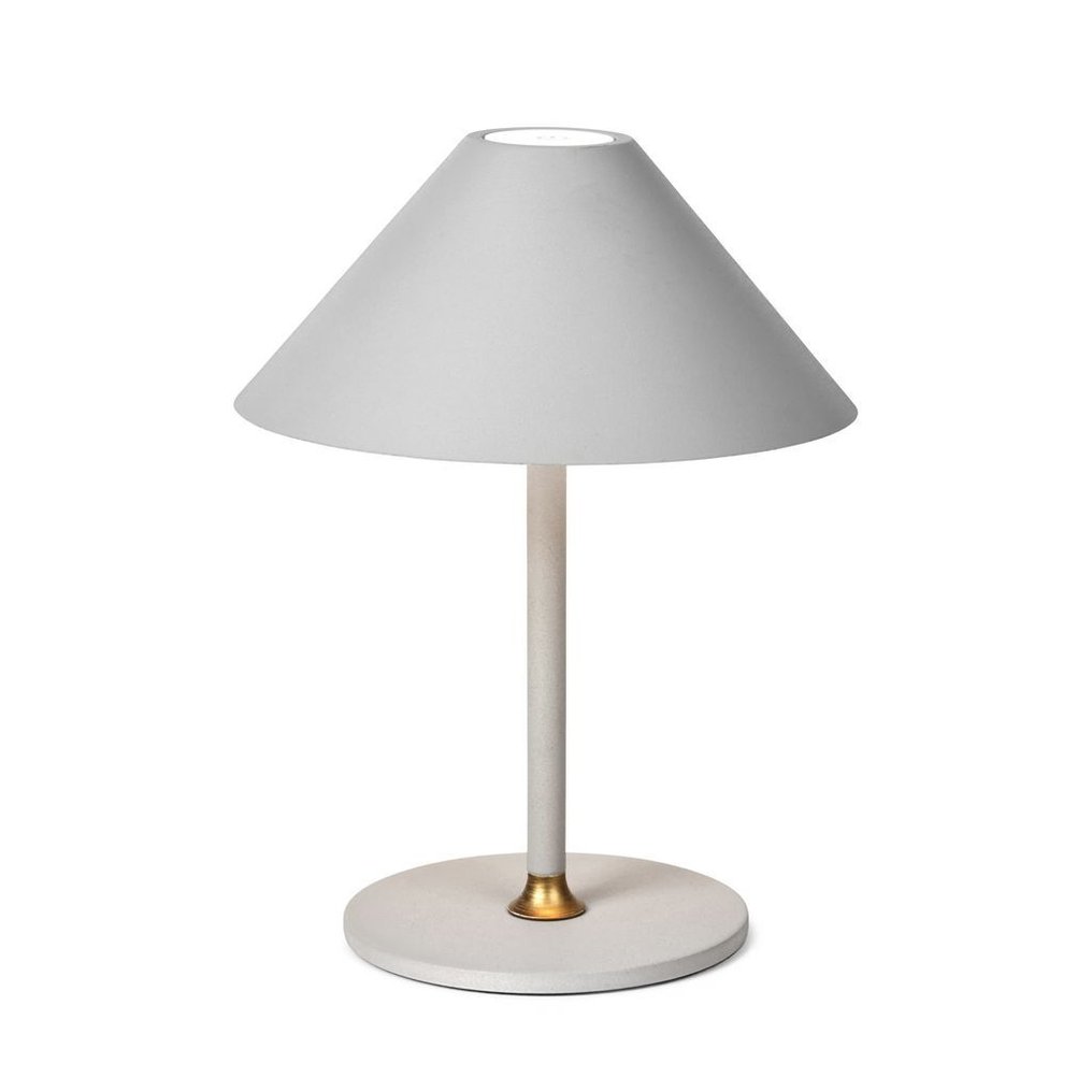 Halo Design - Table lamp (2) - Hygge Battery Table Lamp Ø19 – Warm Grey - Metal, Plastic - 2 Items #2.1