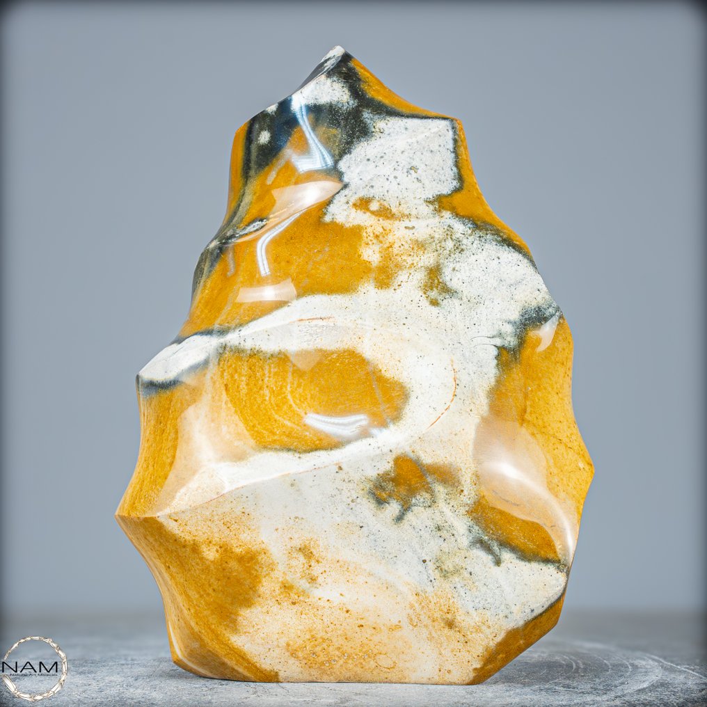 Νέα εύρεση! Σπάνιο φυσικό Τζάππας - Χαλκηδόνιος. Φλόγα- 2673.34 g #3.2