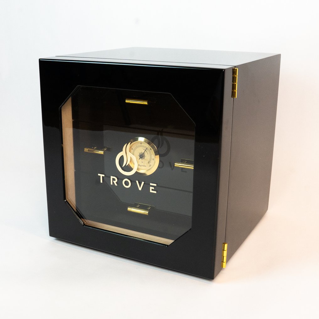 Trove - 保濕煙罐 (4) - knipper - 雪松木 - 雪茄盒带烟灰缸 #4.3