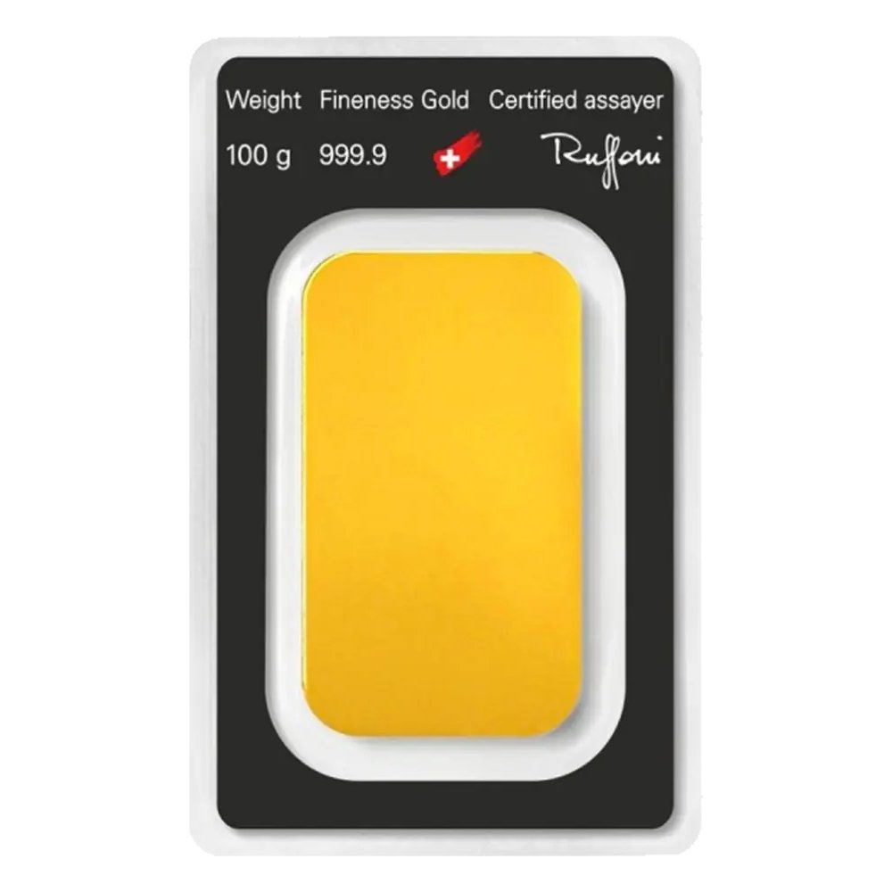 100 grammi - Oro - 9999 Gold Bar Argor Heraeus (In Assay) - Sigillato #1.0