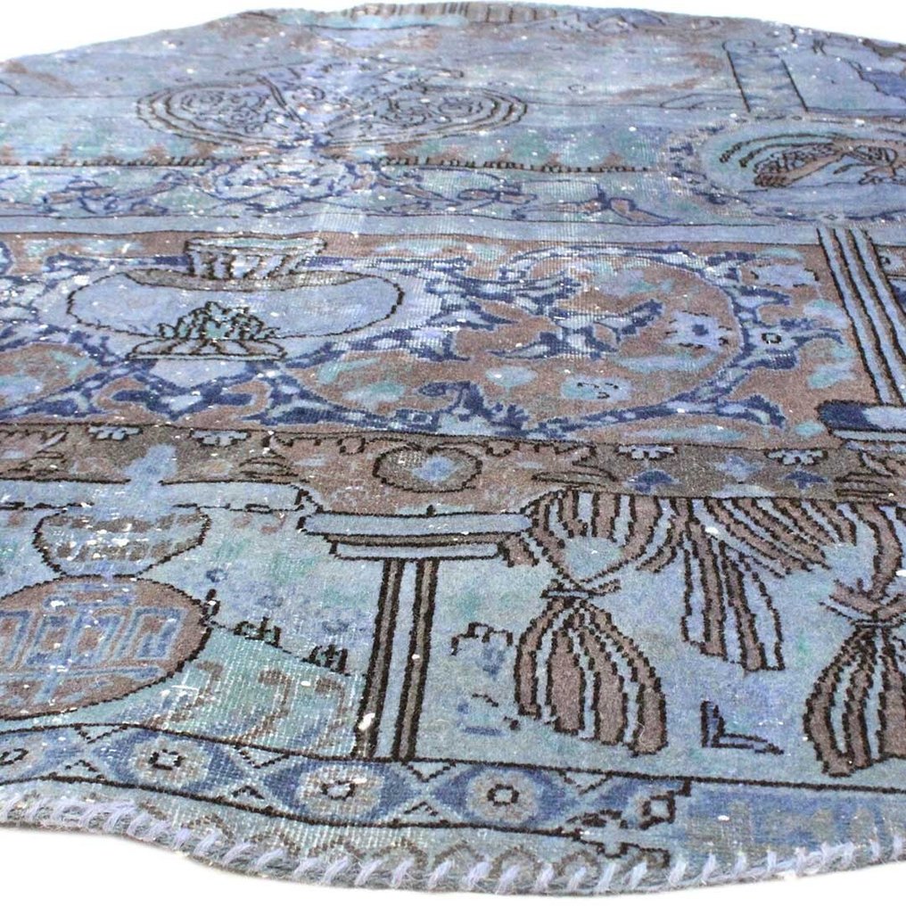 Designer - Modern - 手工编织复古艺术地毯 - 小地毯 - 140 cm - 140 cm #2.1