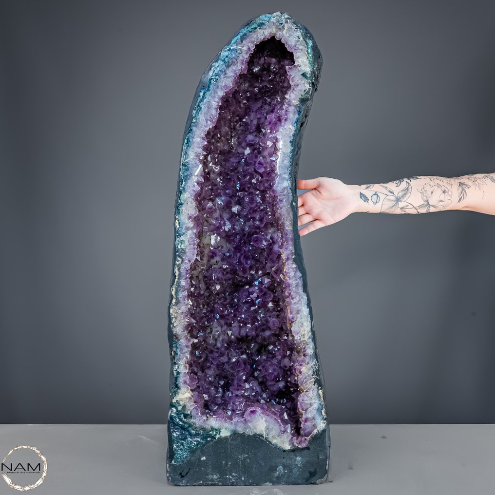 乌拉圭出产的宏伟紫水晶簇——47.7公斤 自然的杰作- 47704.38 g #1.0