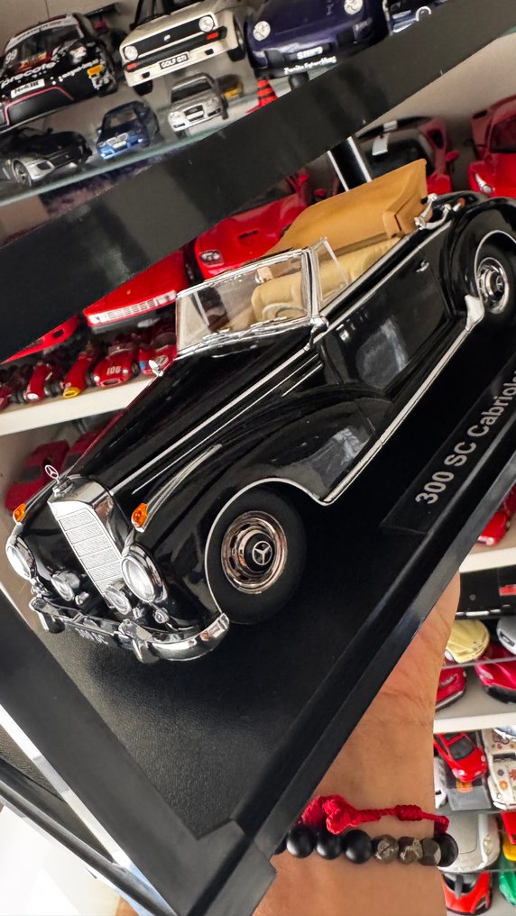 KK-Scale 1:18 - Modelbil - Mercedes-Benz 300 SC conversível abrir (W188) - Raro - opførelsesår 1957 #1.0