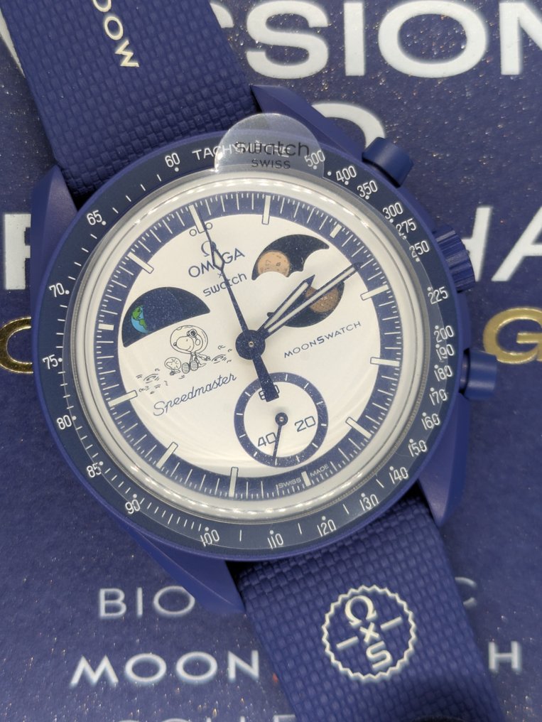 Omega - MoonSwatch Mission to Earthphase pop corn - Nincs minimálár - Uniszex - 2025 #1.0