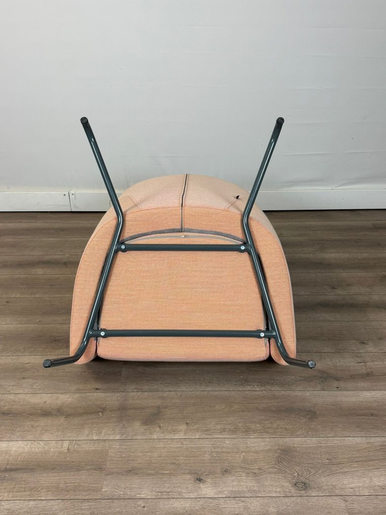 Softline - Busk en Hertzog - Fauteuil - Havana - Têxtil, Aço #3.2