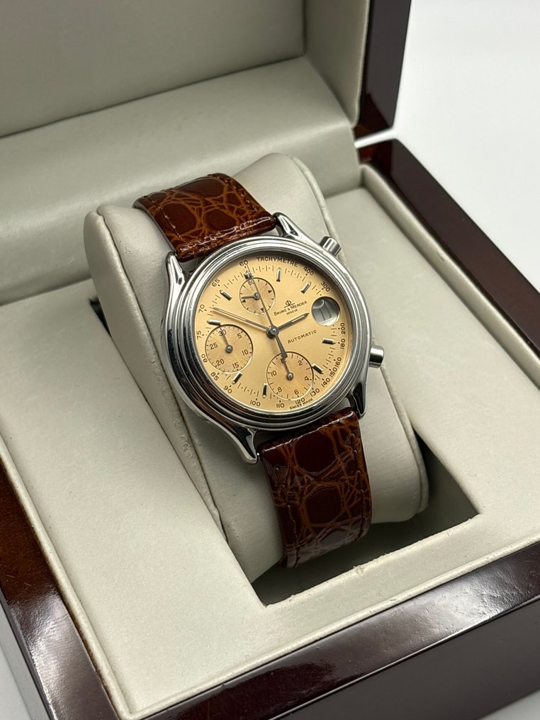 Baume & Mercier - Geneve - Automatik -  Baumatic - Chronograph - 6103 - Herre - 1990-1999  #1.0