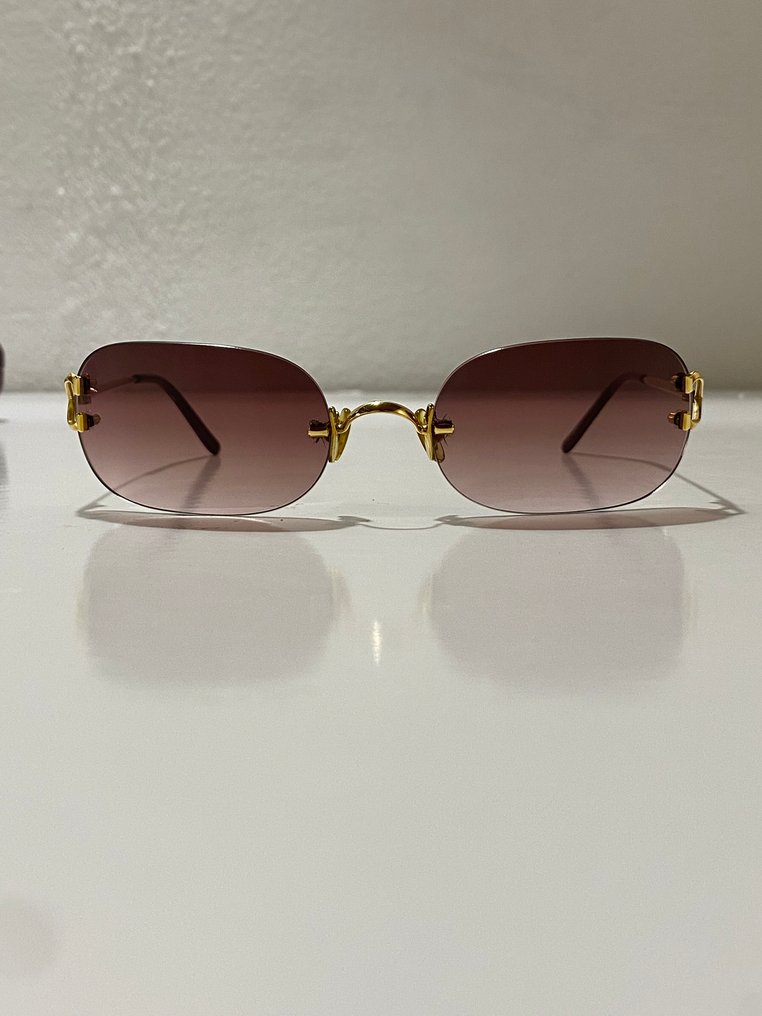 Cartier - C Decor Rimless - 太阳镜 #2.1
