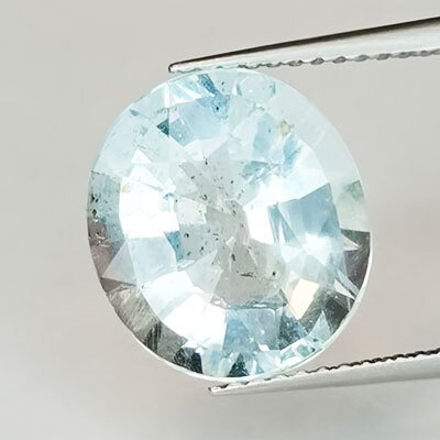 1 pcs  Akvamarin  - 4.78 ct - Antwerp Laboratory for Gemstone Testing (ALGT) #2.1
