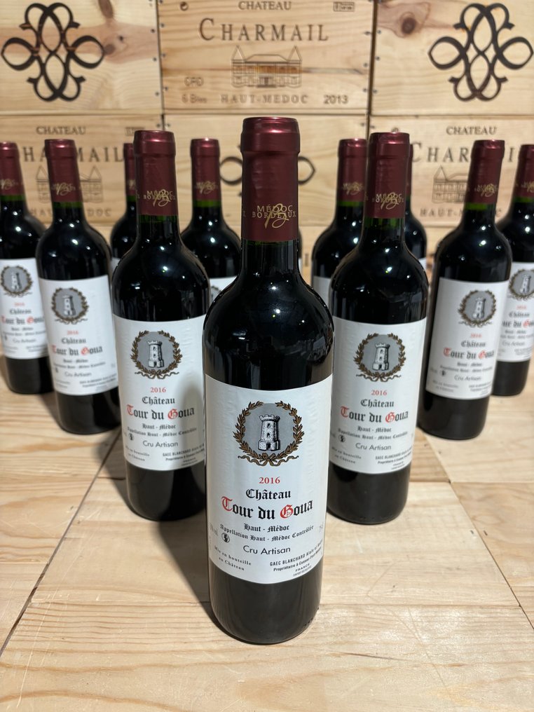 2016 Château Tour du Goua - Haut-Médoc Cru Bourgeois - 12 Garrafa (0,75 L) #3.2