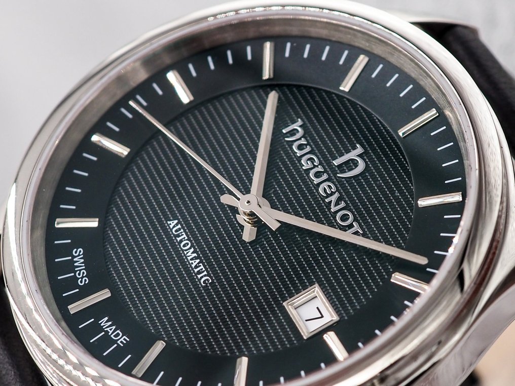 Huguenot - χωρίς τιμή ασφαλείας - Swiss Made * Automatic * - Άνδρες - 2010-2020  #3.2