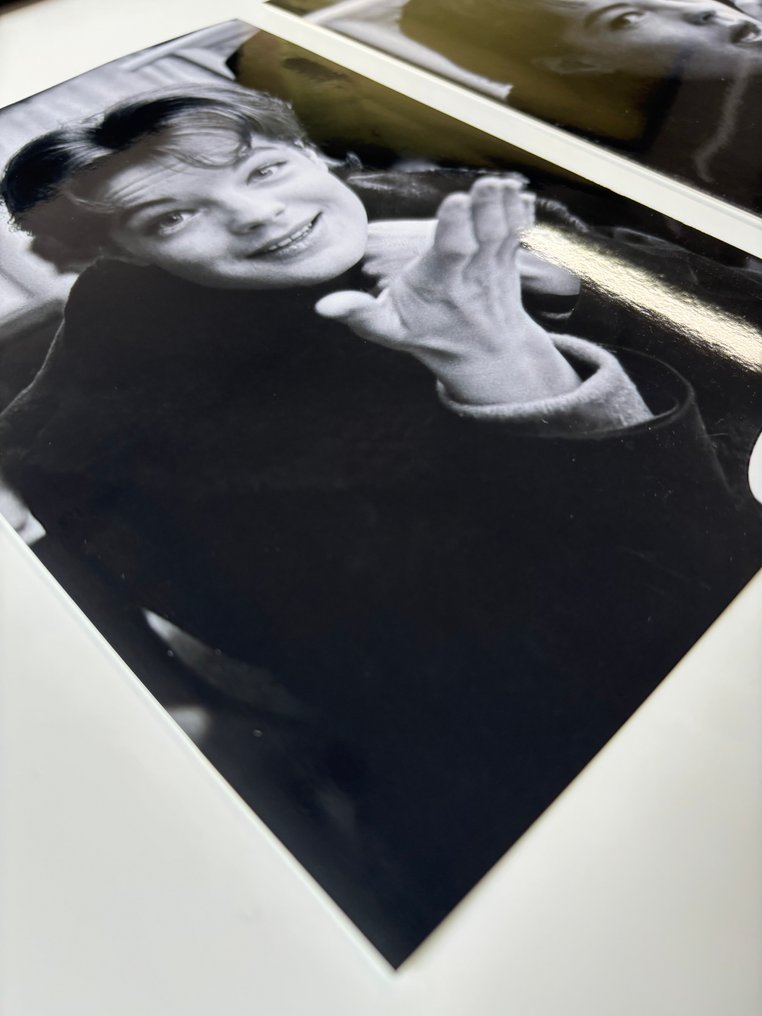 Roger Fritz (1936-2021) - Romy Schneider (Café 1 und 2), Paris 1961 #3.2