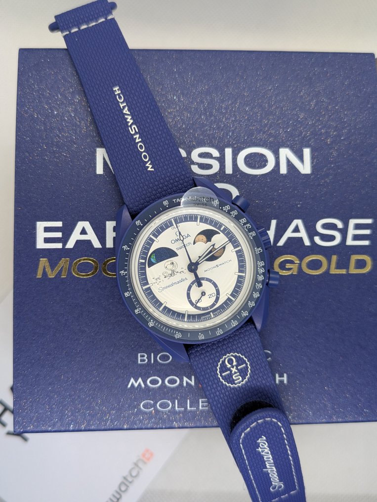 Omega - MoonSwatch Mission to Earthphase pop corn - Nincs minimálár - Uniszex - 2025 #1.0