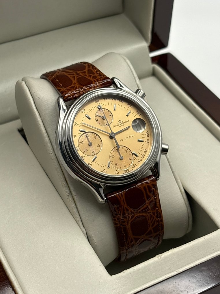 Baume & Mercier - Geneve - Automatik -  Baumatic - Chronograph - 6103 - Herre - 1990-1999  #1.0