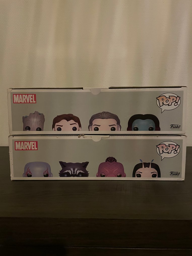 Funko - Funko Pop Funko Pop! Collectie – 20+ stuks – Marvel, Guardians of the Galaxy 4-packs, Captain America: Civil #3.2