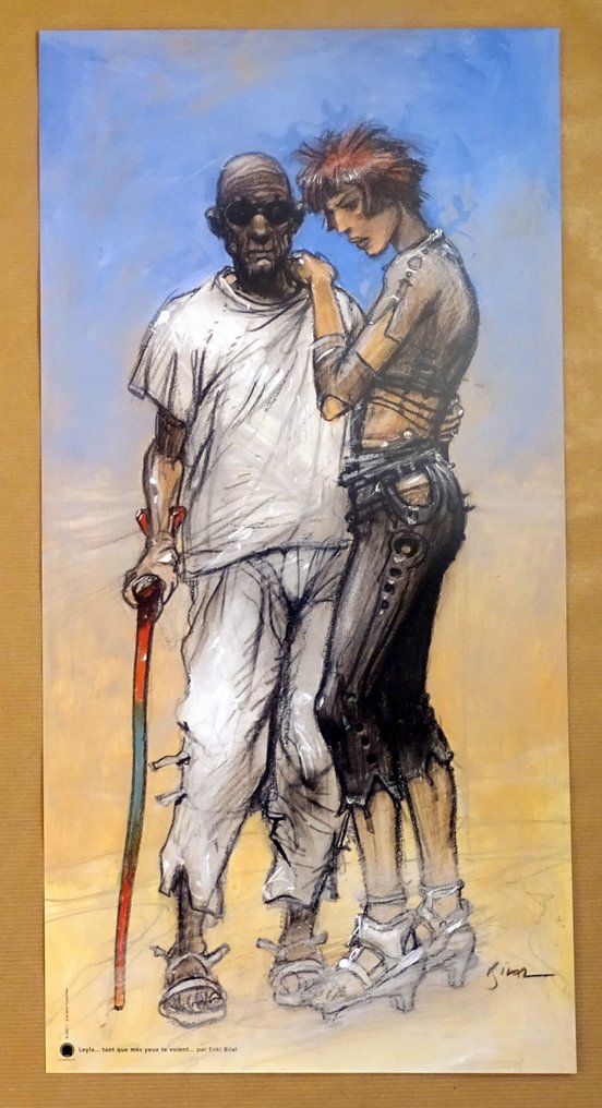 Bilal, Enki - 1 Offset Print - Leyla... - Tant que mes yeux te voient - 2005 #1.0