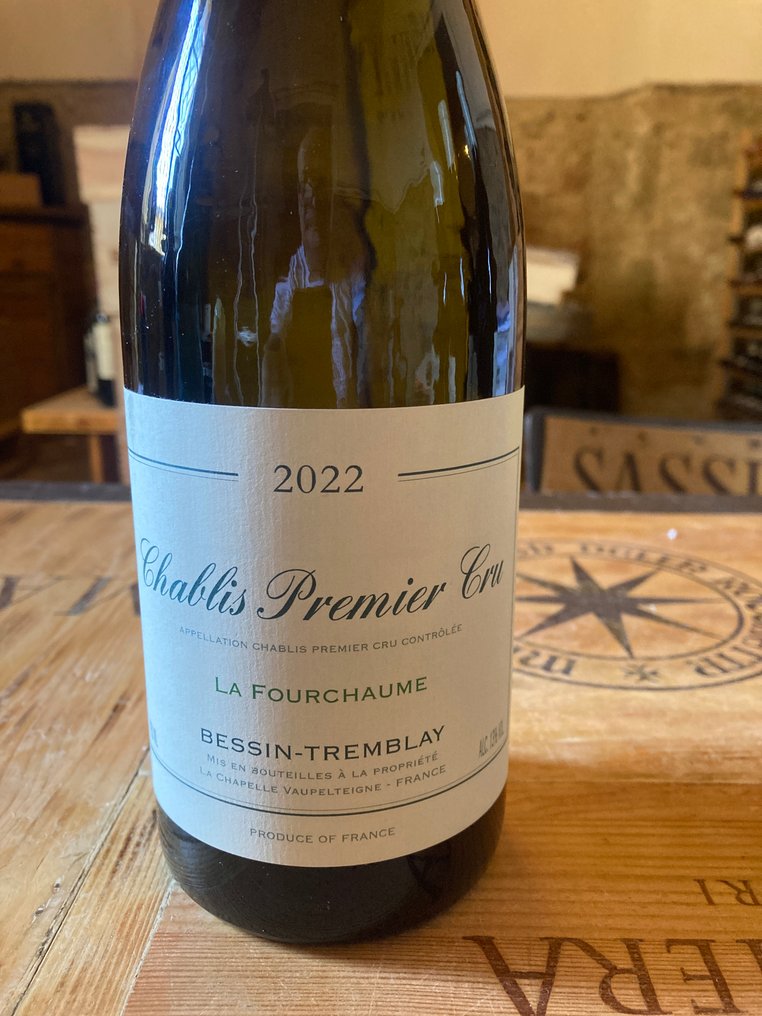 2022 Bessin-Tremblay "La Fourchaume" - Chablis 1er Cru - 3 Flasker (0,75 L) #2.1