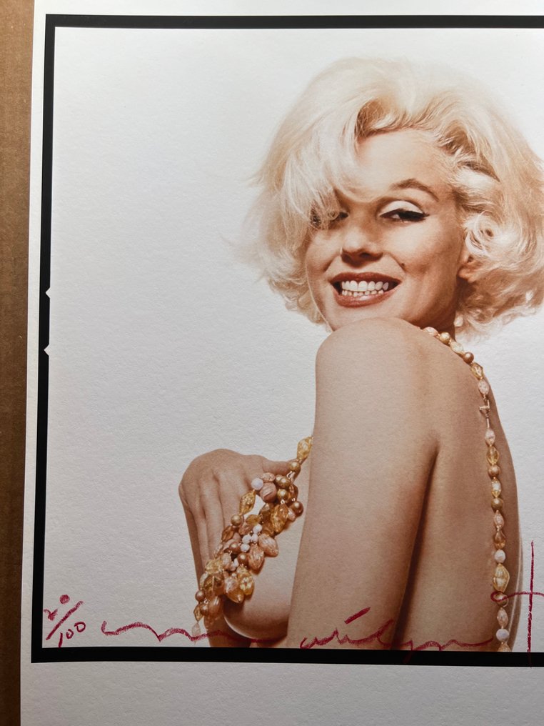 Bert Stern (1929–2013) - Marilyn Monroe Famous Boob Smile #4.3