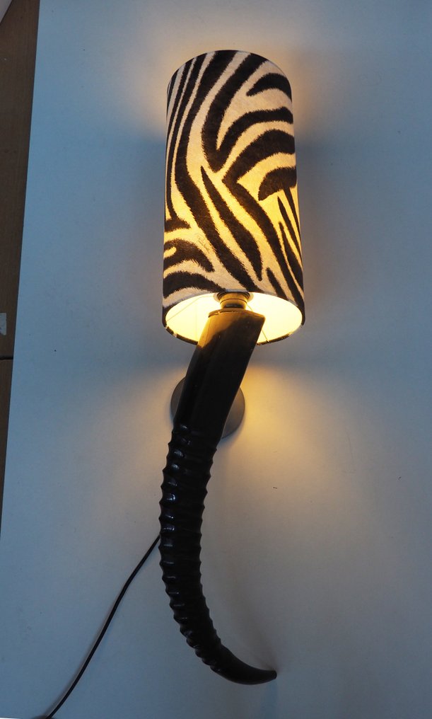 XXL horn wall sconce/ Robert Cavalli shadow - Lampe - . #1.0