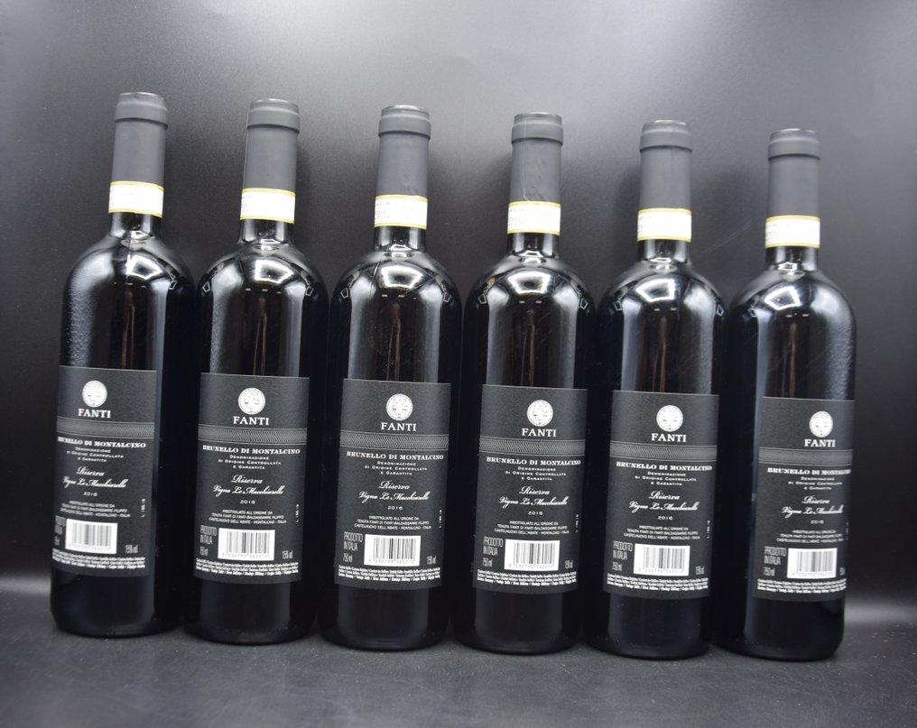 2016 Fanti, " Vigna Le Macchiarelle " - Μπρουνέλο ντι Μονταλσίνο DOCG, Riserva - 6 Bottles (0.75L) #4.3