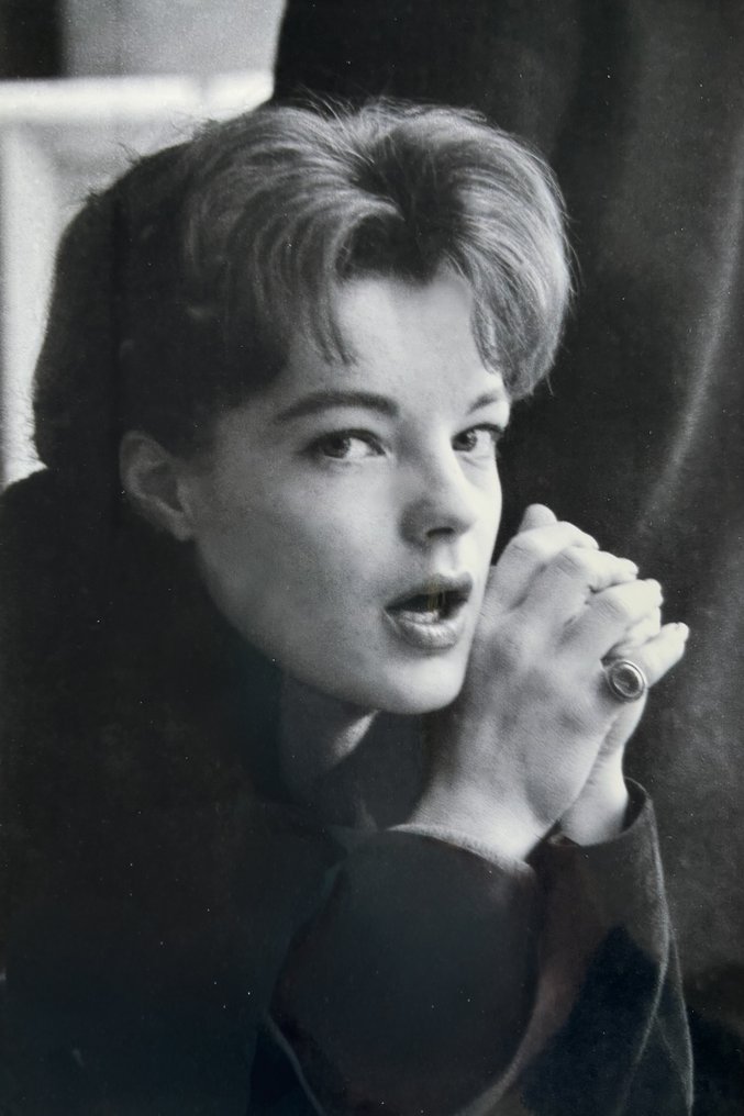 Roger Fritz (1936-2021) - Romy Schneider (Café 1 und 2), Paris 1961 #2.1