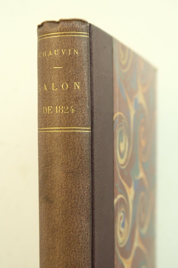 Signed; Auguste Chauvin - ‎Salon de Mil huit cent vingt-quatre [ex. François Gérard, with dedication] - 1825 #3.2