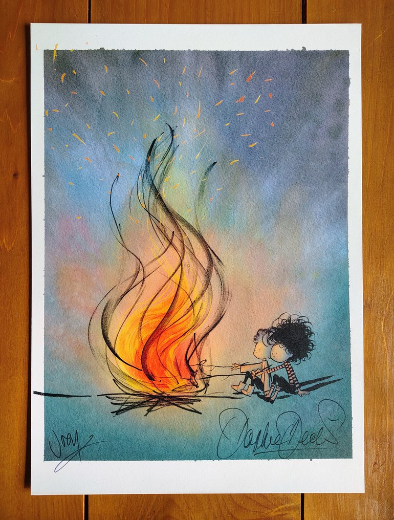 Daphne Deckers / Joey Holthaus - Vrienden Maken [+ originele tekening] - 2023 #4.3