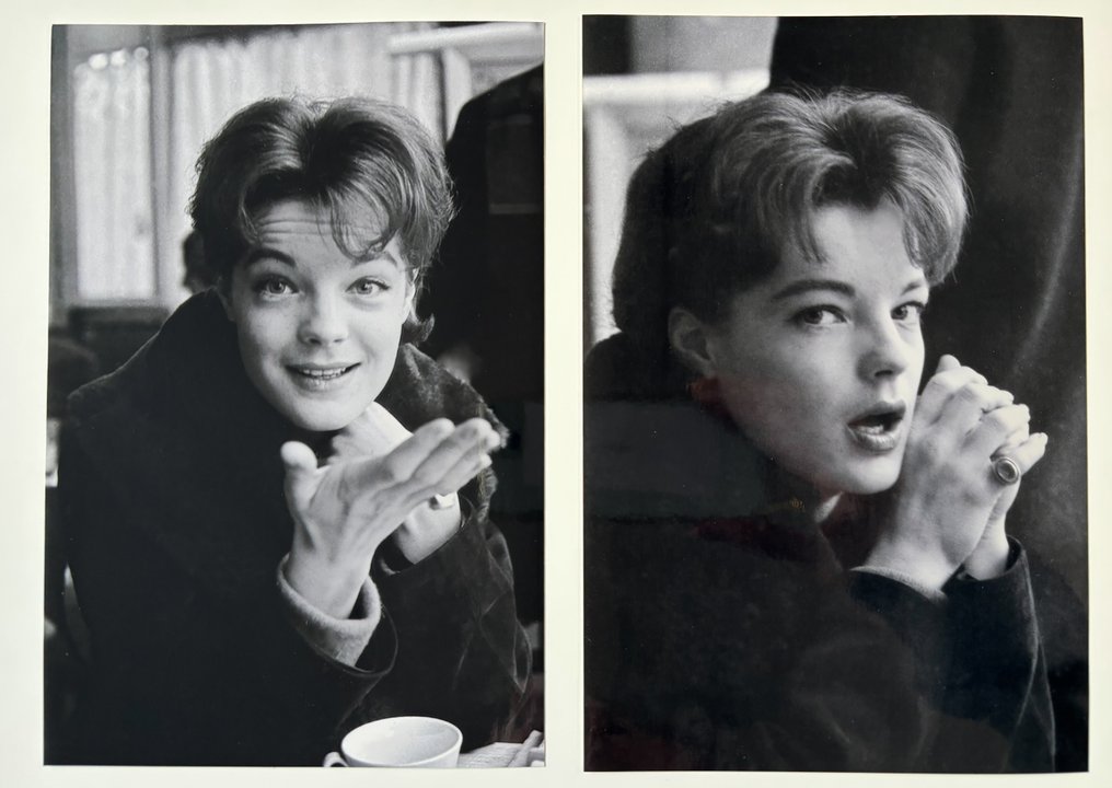 Roger Fritz (1936-2021) - Romy Schneider (Café 1 und 2), Paris 1961 #1.0