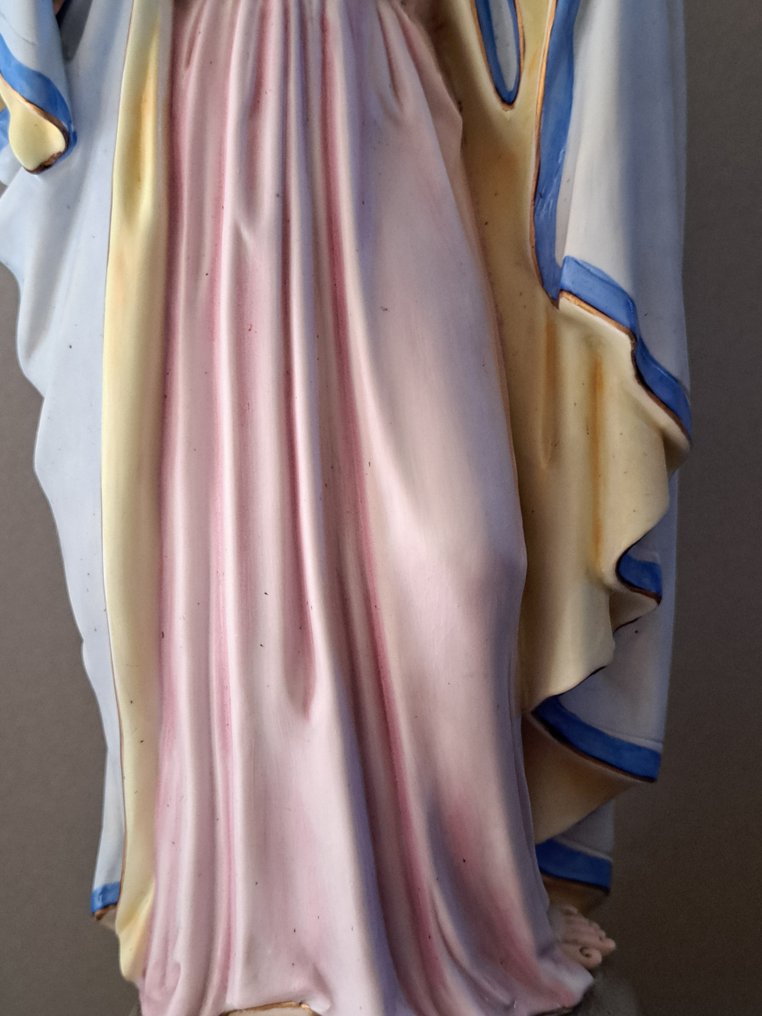 Statue, Heilig Hart van Jezus - XL - 46 cm - Biscuit porcelain - 1880 #4.3