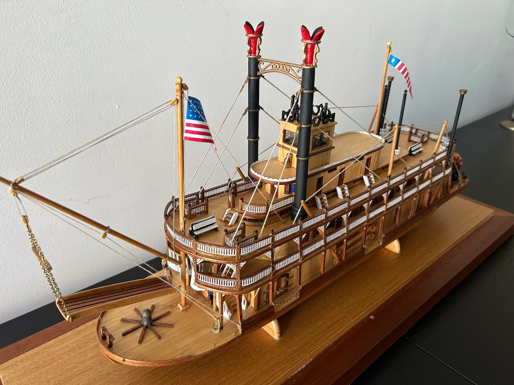 Mississippi Stoom Boot - 模型船 - 卓越的模型，博物馆级的品质 #1.0