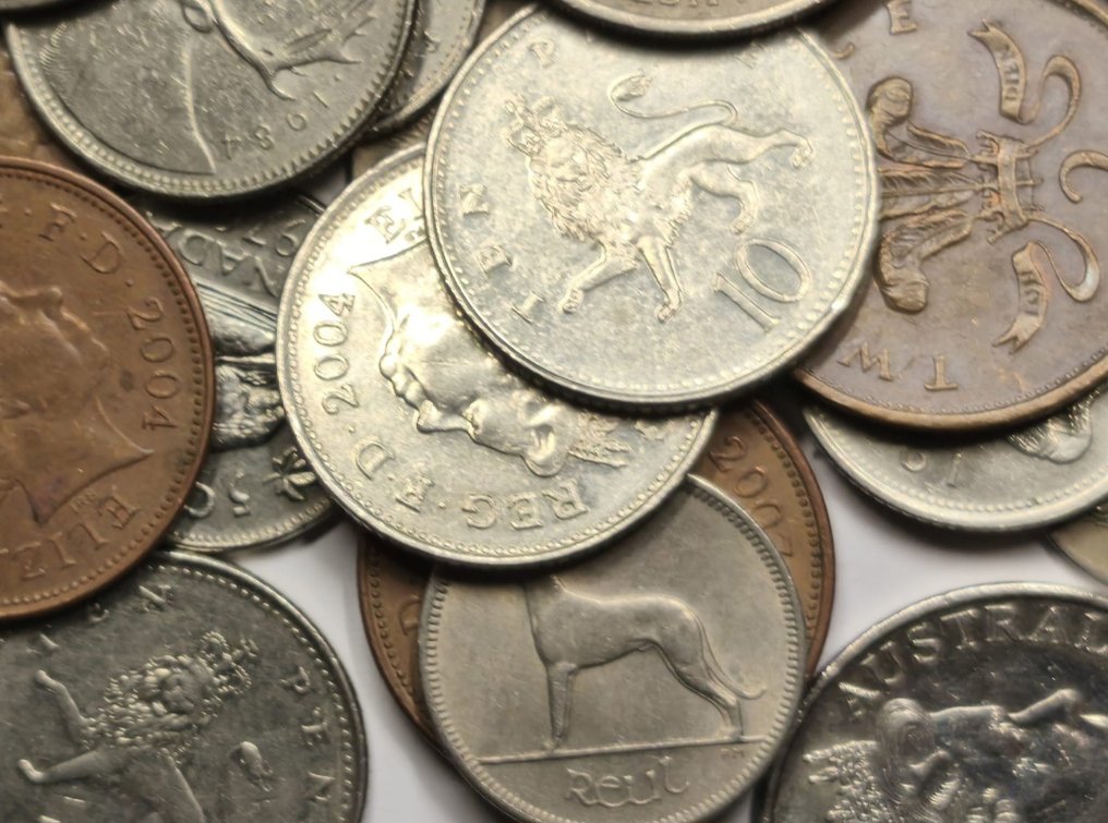 英國, 英屬印度, 加拿大, 澳大利亞, 愛爾蘭. Victoria - Elisabeth II. 1917 / present / Lot of 70+  (沒有保留價) #3.2