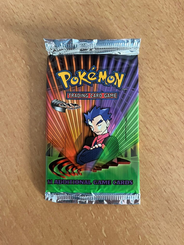 Pokémon - 1 Booster pack - Gym Challenge - WOTC - Fossil #1.0