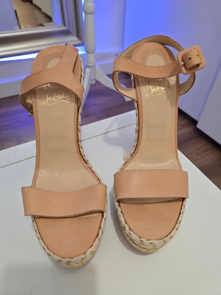 Christian Louboutin - Sandalen mit Keilabsatz - Größe: EU 40 #3.2
