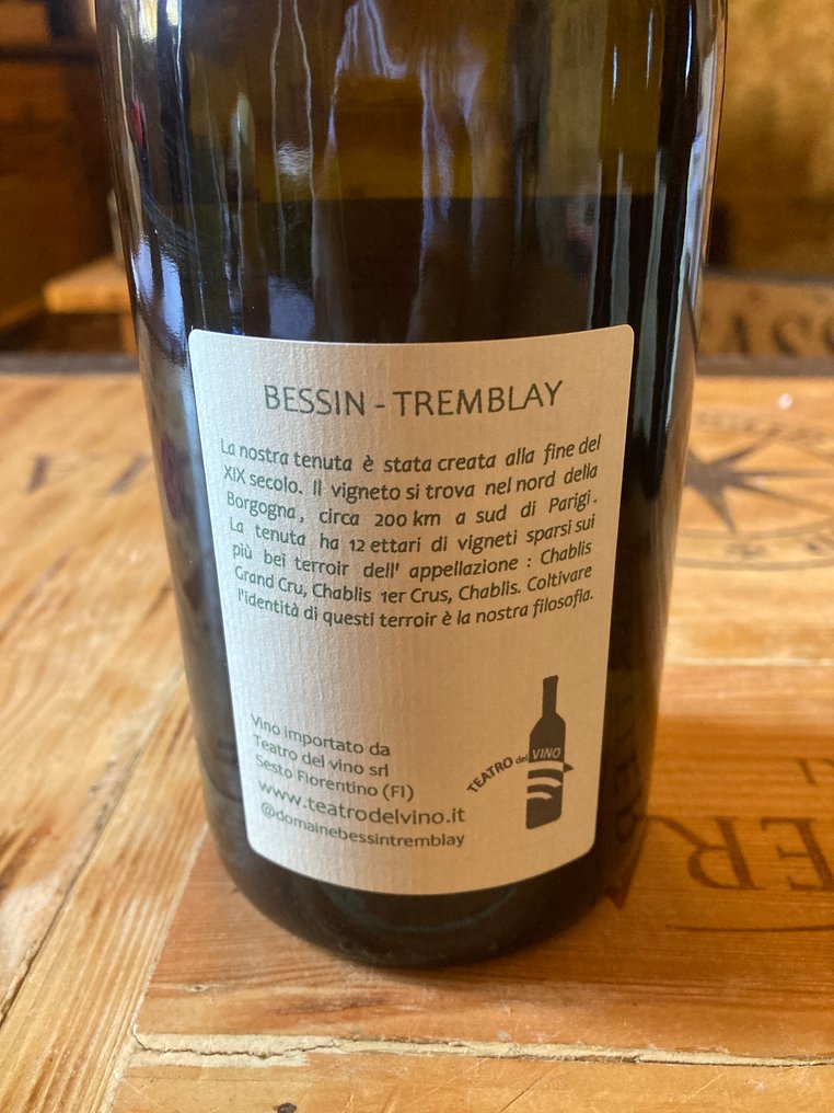 2022 Bessin-Tremblay "La Fourchaume" - Chablis 1er Cru - 3 Flasker (0,75 L) #3.2