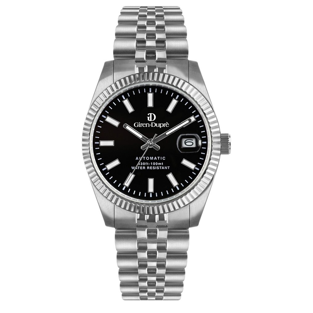Giren Dupre - Solodata 39mm Automatico cassa e bracciale Acciaio quadrante Nero - - - Unisex - 2025 #1.0