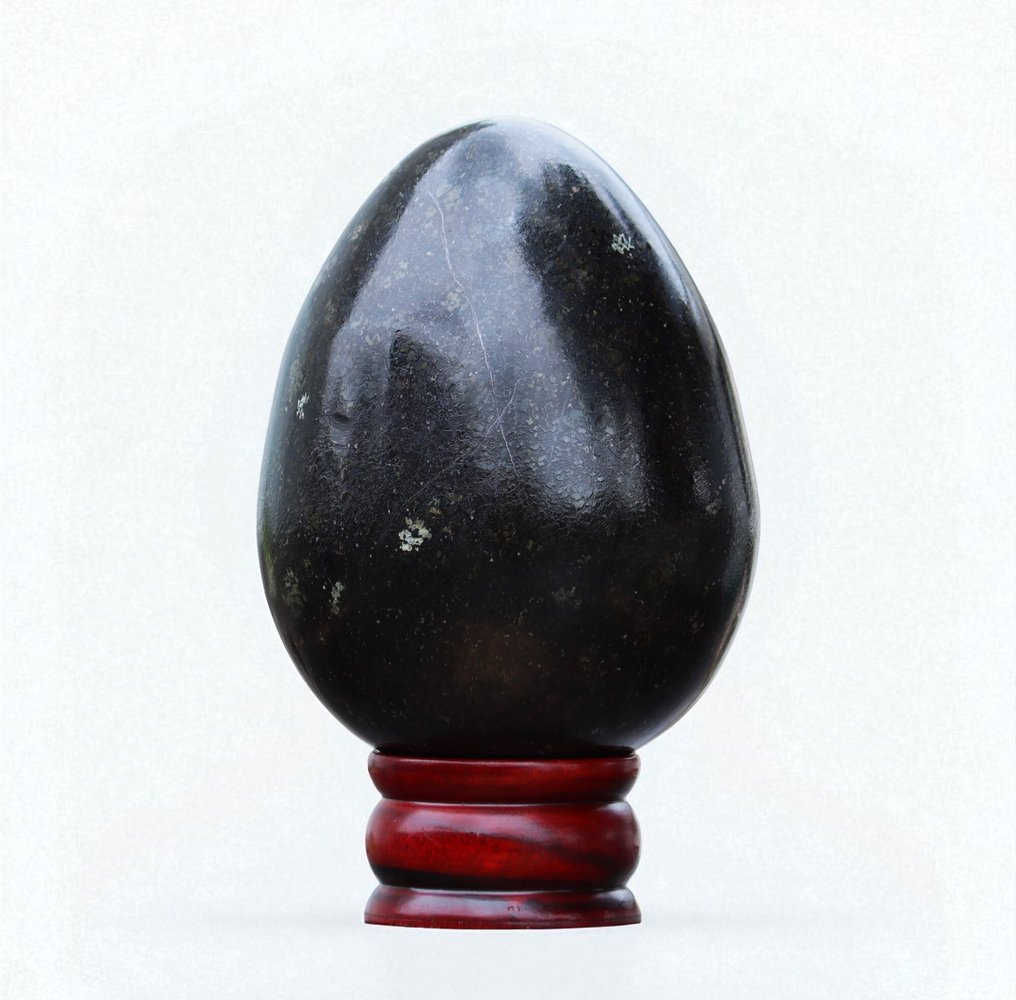 Coppernite Stone Egg - Height: 135 mm - Width: 100 mm- 2160 g - (1) #3.2